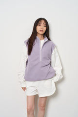 DOUBLE PILE FLEECE HALF ZIP VEST(ダブルパイルフリースハーフジップベスト) 9151
