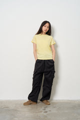 SHORT SLEEVE COMPACT TEE W'S(ウイメンズ 半袖コンパクトTシャツ) 6010