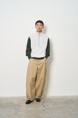 DOUBLE PILE FLEECE HALF ZIP VEST(ダブルパイルフリースハーフジップベスト) 9151