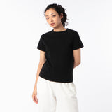 SHORT SLEEVE COMPACT TEE W'S(ウイメンズ 半袖コンパクトTシャツ)