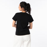 SHORT SLEEVE COMPACT TEE W'S(ウイメンズ 半袖コンパクトTシャツ)