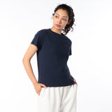 SHORT SLEEVE COMPACT TEE W'S(ウイメンズ 半袖コンパクトTシャツ)