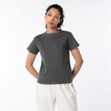 SHORT SLEEVE COMPACT TEE W'S(ウイメンズ 半袖コンパクトTシャツ)