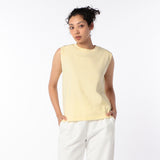 NO SLEEVE COMPACT TEE W'S(ウイメンズノースリーブコンパクトTシャツ)| GOAT(ゴート)