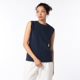 NO SLEEVE COMPACT TEE W'S(ウイメンズノースリーブコンパクトTシャツ)| GOAT(ゴート)