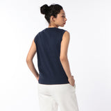 NO SLEEVE COMPACT TEE W'S(ウイメンズノースリーブコンパクトTシャツ)| GOAT(ゴート)