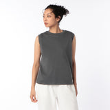 NO SLEEVE COMPACT TEE W'S(ウイメンズノースリーブコンパクトTシャツ)| GOAT(ゴート)