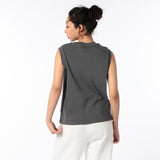 NO SLEEVE COMPACT TEE W'S(ウイメンズノースリーブコンパクトTシャツ)| GOAT(ゴート)