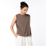 NO SLEEVE COMPACT TEE W'S(ウイメンズノースリーブコンパクトTシャツ)| GOAT(ゴート)