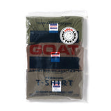 3 PIECES SHORT SLEEVE TEE 7oz SURPLUS(3枚組半袖Tシャツ7オンス サープラス)|GOAT(ゴート)OFFICIAL ONLINE STORE