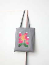 PINK FLOWER TOTE BAG(ピンクフラワートートバッグ) 7101