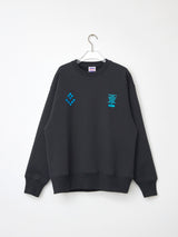 FOILED FLOWER LOGO CREW SWEAT 15.5oz(ロゴクルースウェット) 7004