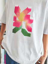 PINK FLOWER SHORT SLEEVE TEE 7oz(ピンクフラワーTシャツ) 7001