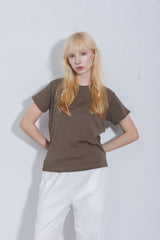 SHORT SLEEVE COMPACT TEE W'S(ウイメンズ 半袖コンパクトTシャツ) 6010