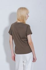 SHORT SLEEVE COMPACT TEE W'S(ウイメンズ 半袖コンパクトTシャツ) 6010