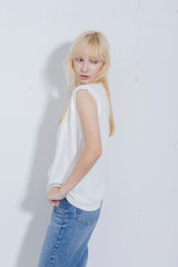 NO SLEEVE COMPACT TEE W'S(ウイメンズノースリーブコンパクトTシャツ) 6011