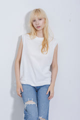 NO SLEEVE COMPACT TEE W'S(ウイメンズノースリーブコンパクトTシャツ) 6011