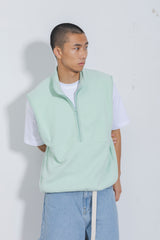 DOUBLE PILE FLEECE HALF ZIP VEST(ダブルパイルフリースハーフジップベスト) 9151