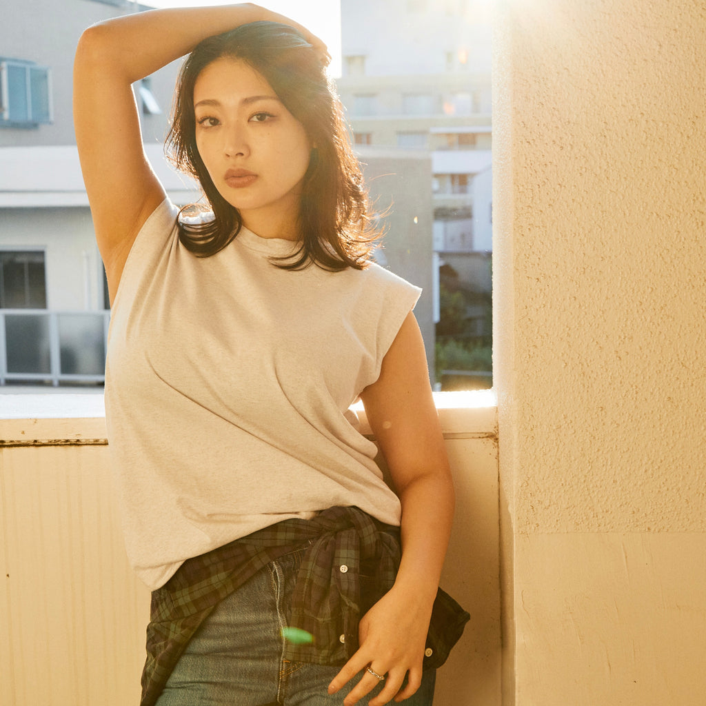 新品未使用タグ付き　chieko+ fluffy dress shirt Fuji Shirt - Arctic – CouCoo