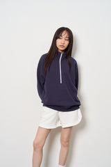 FLEECE HALF ZIP PULLOVER 15.5oz（裏起毛ハーフジッププルオーバー15.5オンス）  9161
