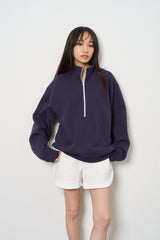 FLEECE HALF ZIP PULLOVER 15.5oz（裏起毛ハーフジッププルオーバー15.5オンス）  9161