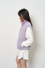 DOUBLE PILE FLEECE HALF ZIP VEST（ダブルパイルフリースハーフジップベスト）  9151