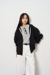 FLEECE ZIP HOODIE 15.5oz（裏起毛スウェットジップパーカー15.5オンス）  9160