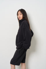 DOUBLE PILE FLEECE HALF ZIP PULLOVER（ダブルパイルフリースハーフジッププルオーバー）  9150