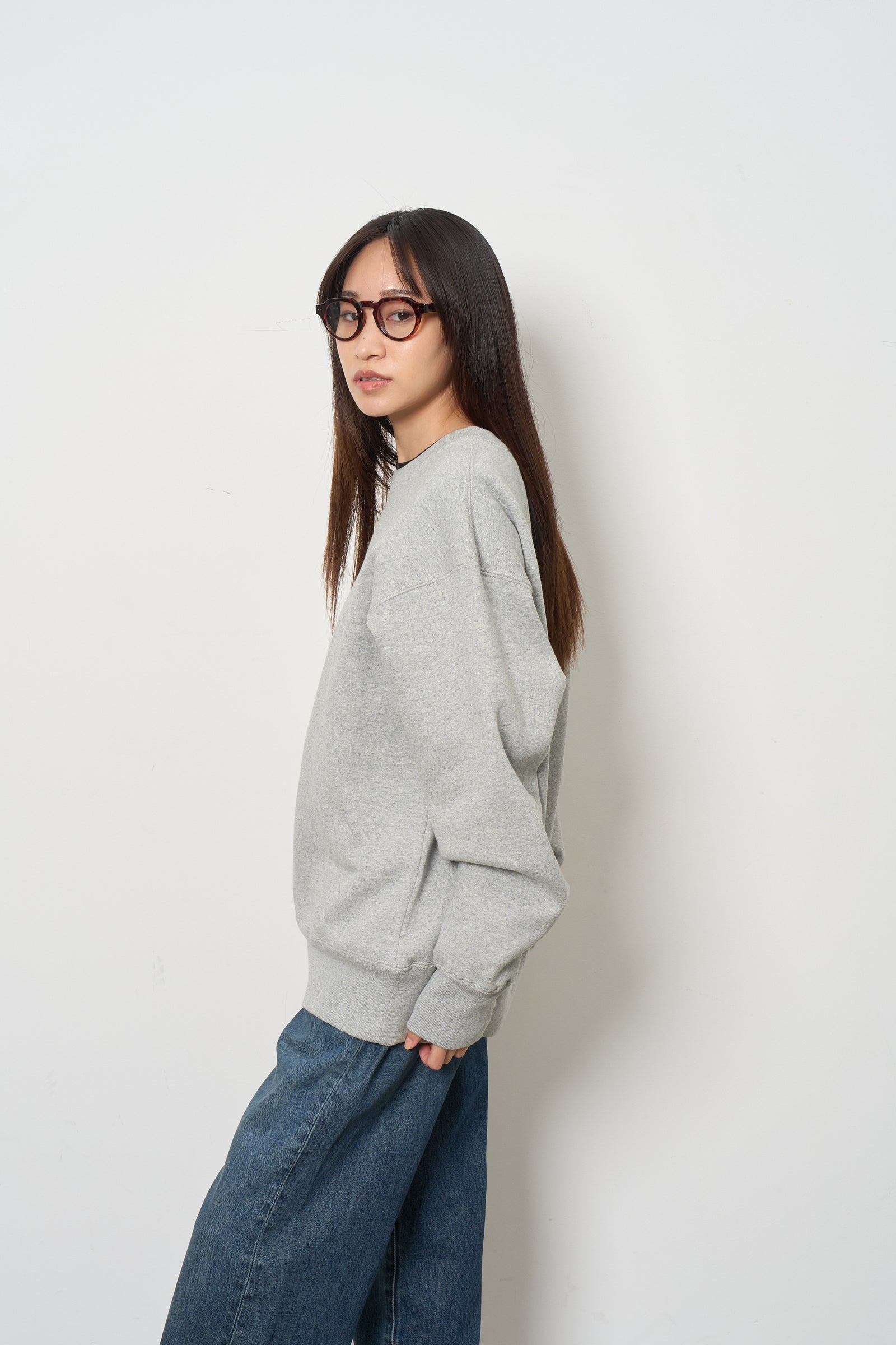 GOAT FLEECE CREW NECK SWEAT 15.5oz（裏起毛クルーネック スウェット