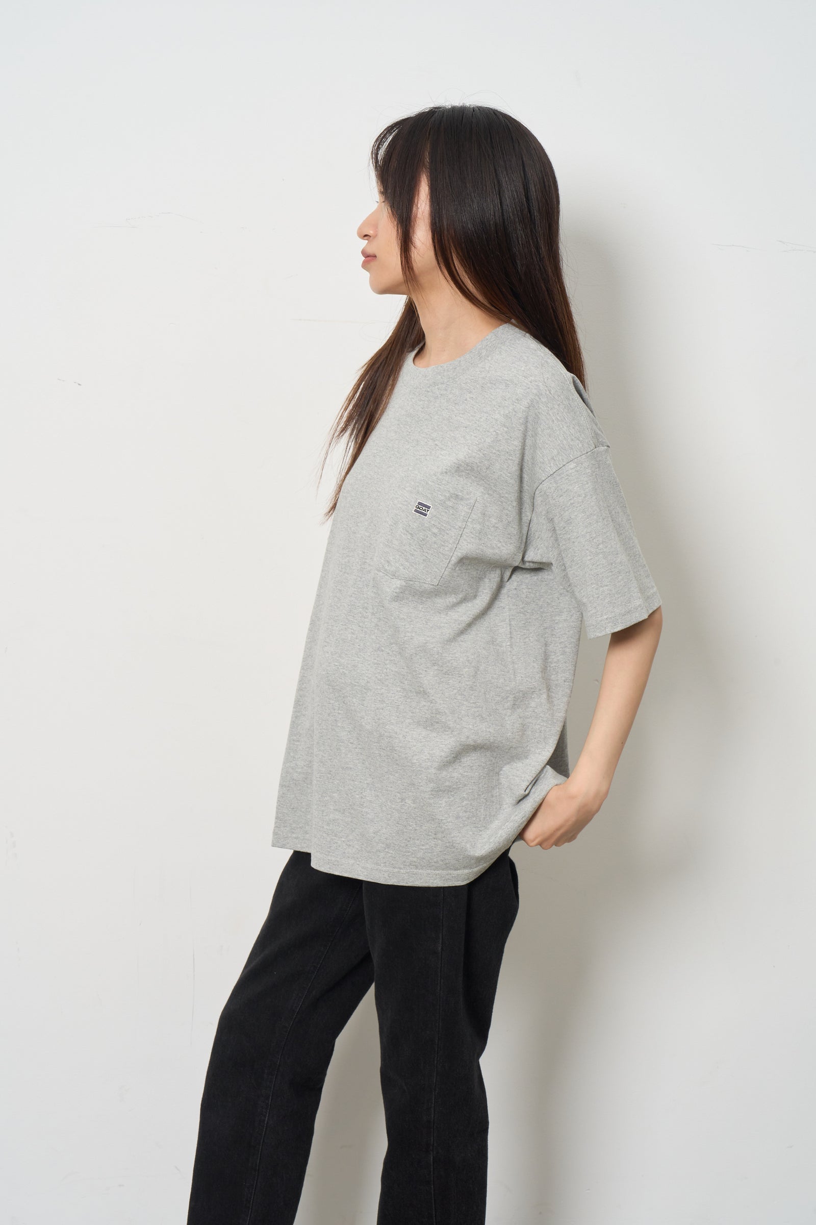 EMBLEM SHORT SLEEVE POCKET TEE 7oz（エンブレム半袖ポケットTシャツ7