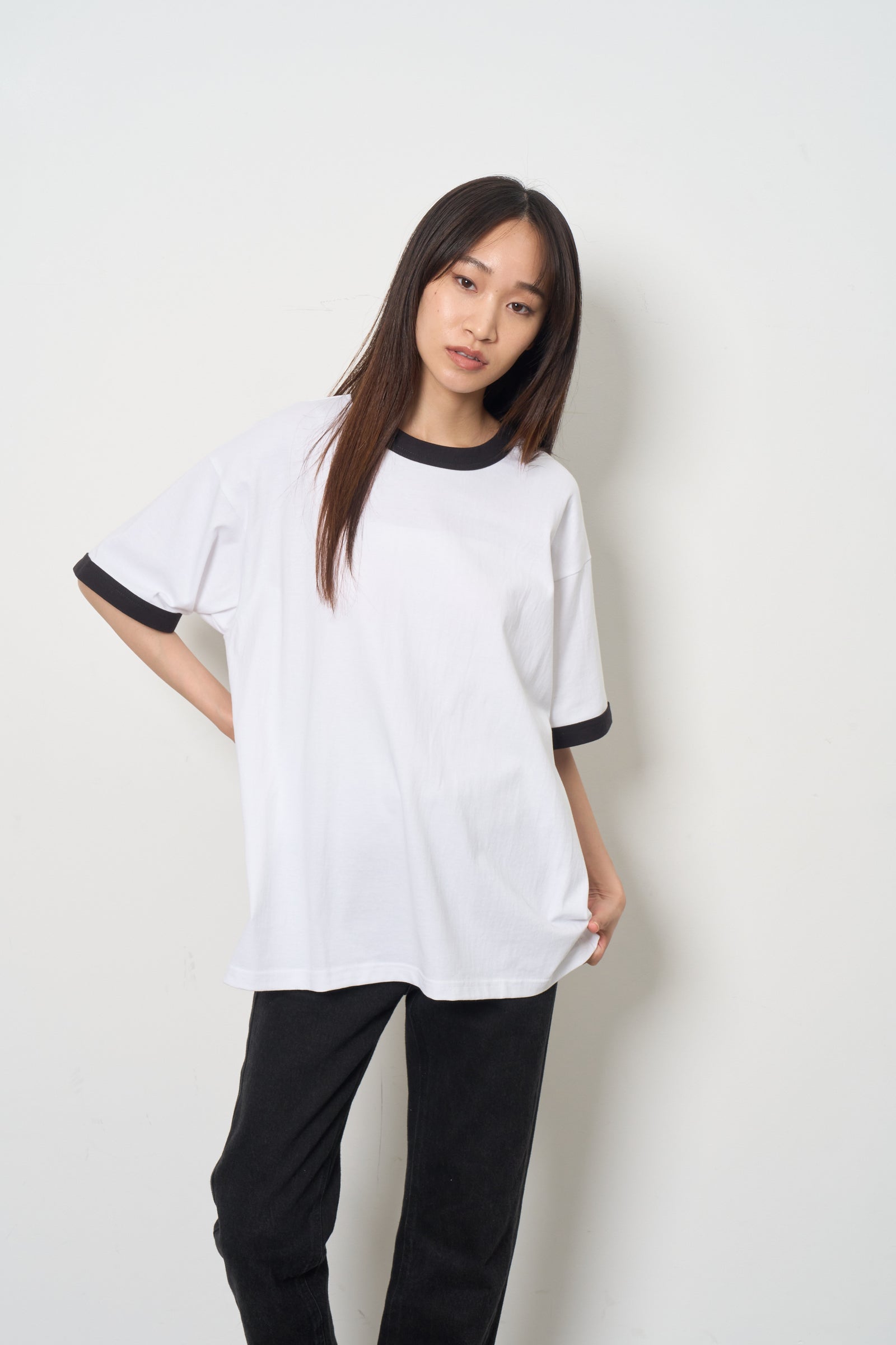 GOAT SHORT SLEEVE RINGER TEE 7oz（半袖リンガーTシャツ7オンス）の