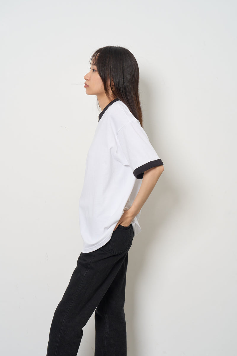 GOAT SHORT SLEEVE RINGER TEE 7oz（半袖リンガーTシャツ7オンス）の