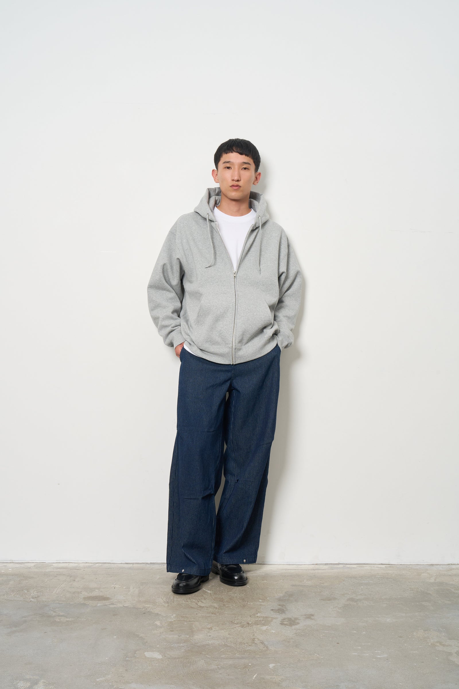 FLEECE ZIP HOODIE 15.5oz（裏起毛スウェットジップパーカー15.5オンス