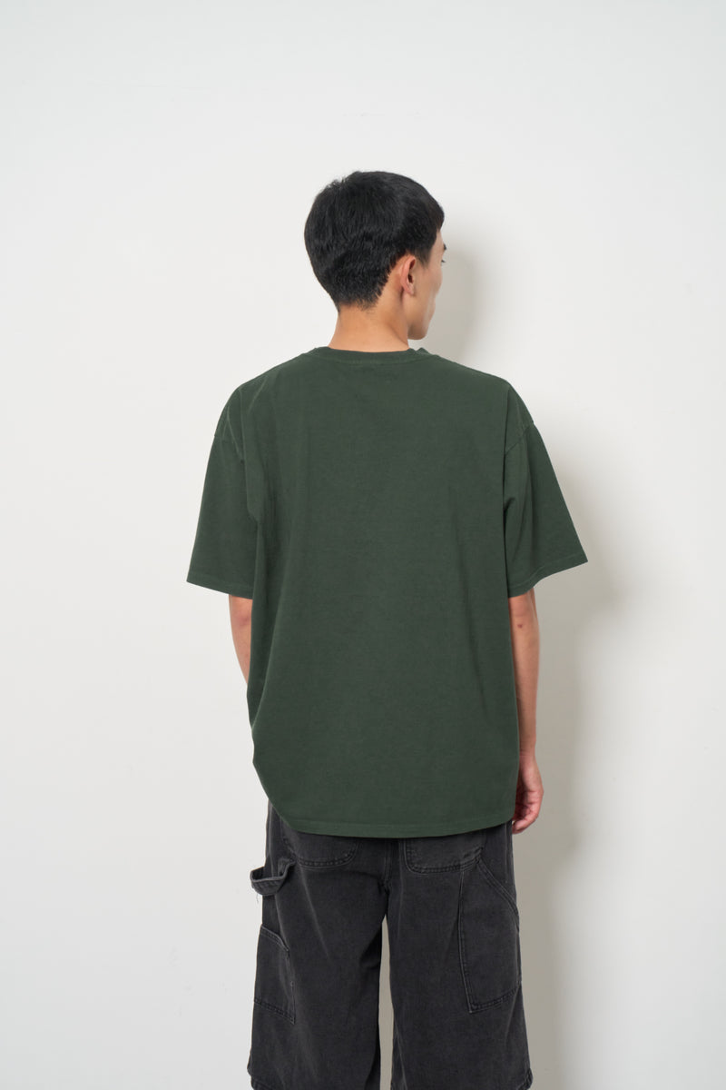 GOAT PIGMENT DYE SHORT SLEEVE TEE 7oz （ピグメントダイ半袖Tシャツ7