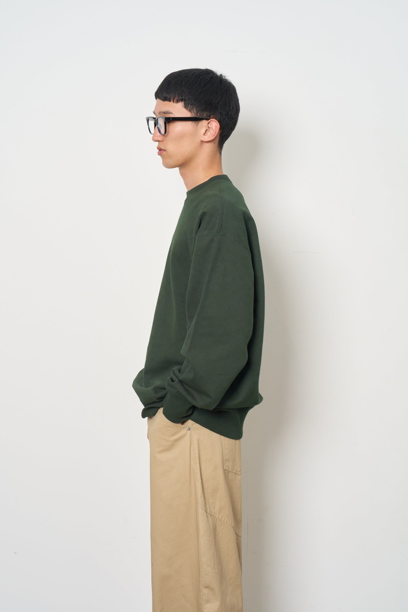 GOAT CREW NECK SWEAT 13.5oz（裏パイルクルーネックスウェット13.5