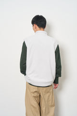DOUBLE PILE FLEECE HALF ZIP VEST（ダブルパイルフリースハーフジップベスト）  9151