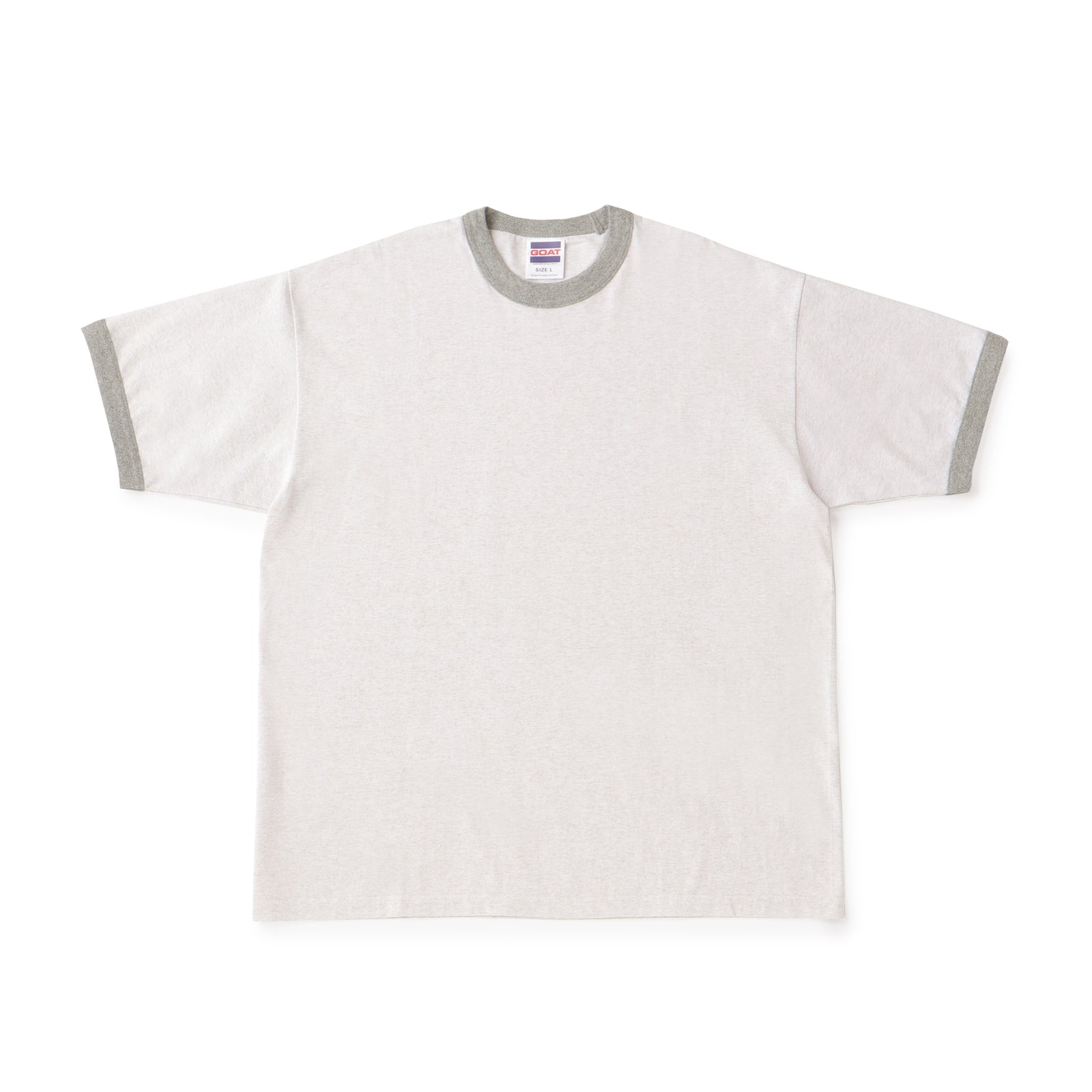 ch!iiii Ringer T-shirt チーバッグ　Tシャツ　リンガーT ch!iiibag ch!iii チー リンガーTシャツ ベージュ × ブラウン