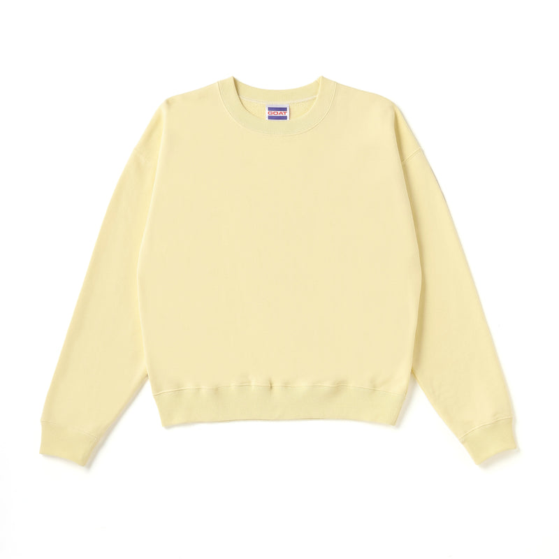 CREW NECK SWEAT 13.5oz W'S（ウイメンズ裏パイルクルーネックスウェット13.5オンス）| GOAT（ゴート）