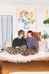 【LIMITED】FADED CREW NECK SWEAT 13.5OZ　NAVY (フェードクルーネックスウェット 13.5オンス) 8063