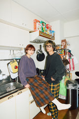 【LIMITED】FADED CREW NECK SWEAT 13.5OZ　BLACK (フェードクルーネックスウェット 13.5オンス) 8063