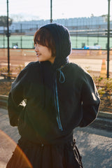 【LIMITED】FADED CREW NECK SWEAT 13.5OZ　BLACK (フェードクルーネックスウェット 13.5オンス) 8063