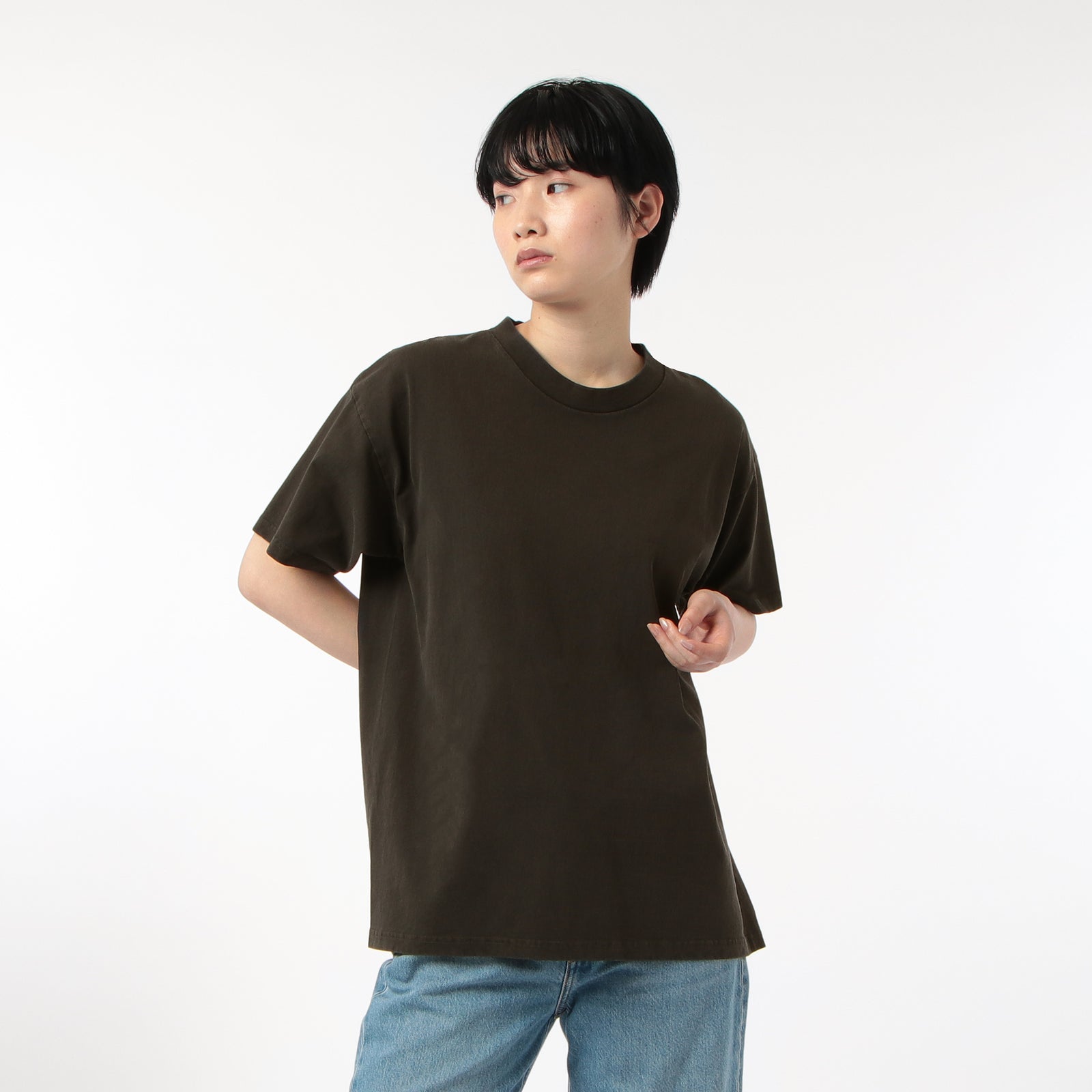 goa Tシャツ③ GUESS ゲス SS CN GOLD TRIANGLE Tシャツ BLACK WHITE Sサイズ M
