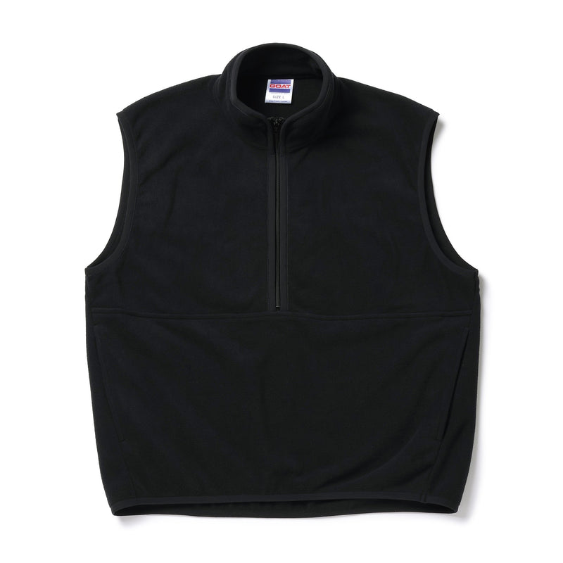 DOUBLE PILE FLEECE HALF ZIP VEST（ダブルパイルフリースジップベスト）の通販 | GOAT（ゴート）OFFICIAL ONLINE STORE