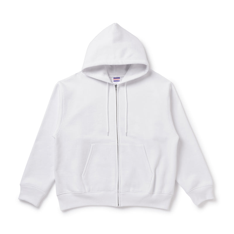 FLEECE ZIP HOODIE 15.5oz（裏起毛スウェットジップパーカー15.5オンス）の通販 | GOAT（ゴート）OFFICIAL ONLINE STORE