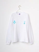 FOILED FLOWER LOGO LONG SLEEVE TEE 7oz(ロングTシャツ) 7005