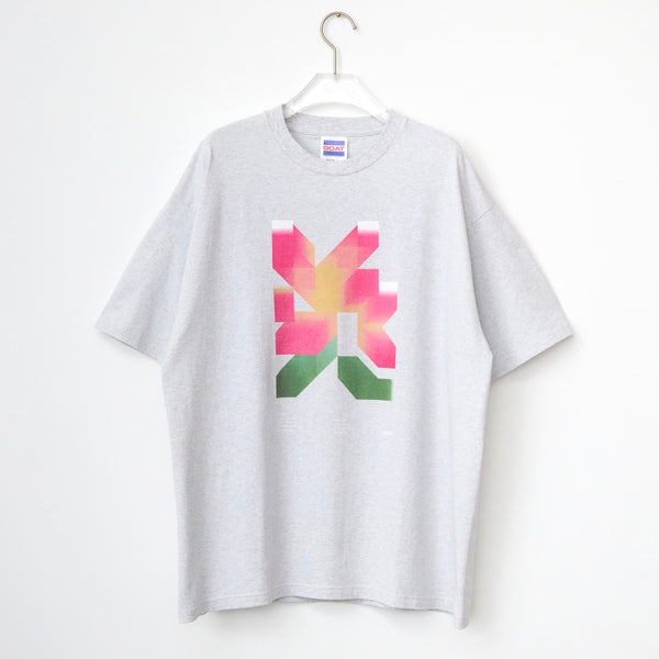 PINK FLOWER SHORT SLEEVE TEE 7oz(ピンクフラワーTシャツ) 7001