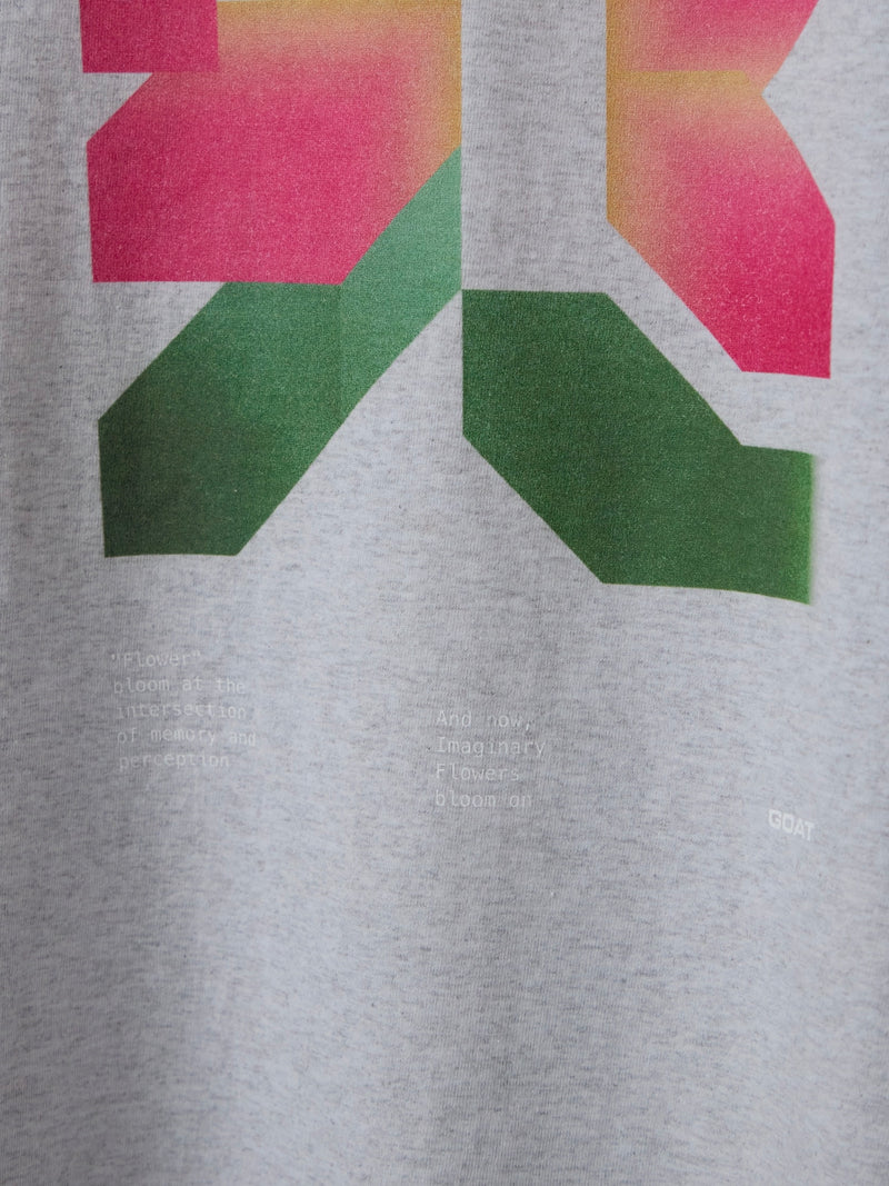 PINK FLOWER SHORT SLEEVE TEE 7oz(ピンクフラワーTシャツ) 7001