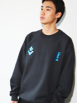 FOILED FLOWER LOGO CREW SWEAT 15.5oz(ロゴクルースウェット) 7004