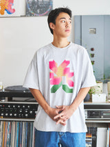 PINK FLOWER SHORT SLEEVE TEE 7oz(ピンクフラワーTシャツ) 7001