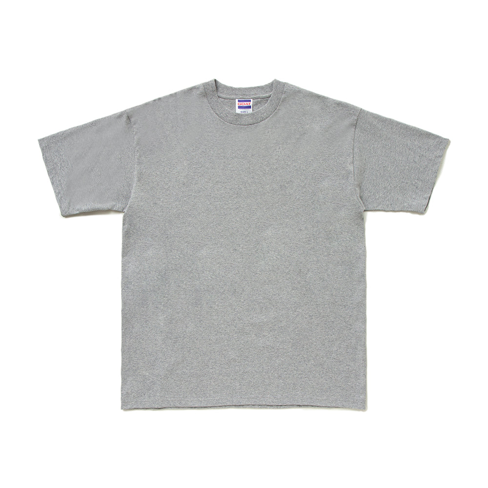 GOAT グレー Tシャツ 半袖 GOAT SHORT SLEEVE TEE 7oz（半袖Tシャツ7オンス）の通販 | GOAT